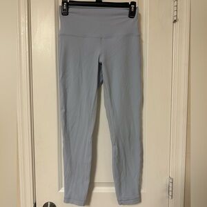 Lululemon Align High-Rise leggings in the color Pastel Blue